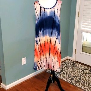 Tie-dye dress